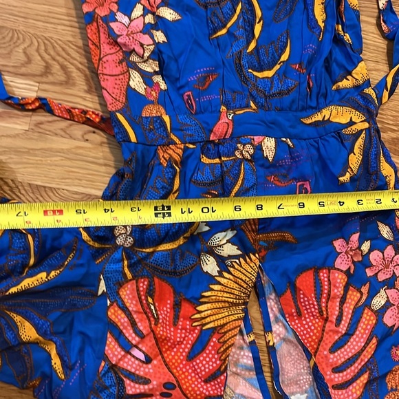 Farm Rio x Anthropologie Tropical Jumpsuit Size XS NWT - Picture 10 of 17
